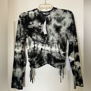 NWT Young Fabulous & Broke Tie Dye Black